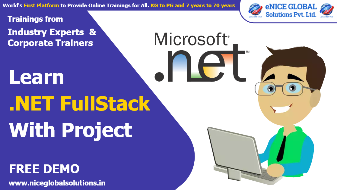 eNice Job Oriented .net Full Stack Free Demo