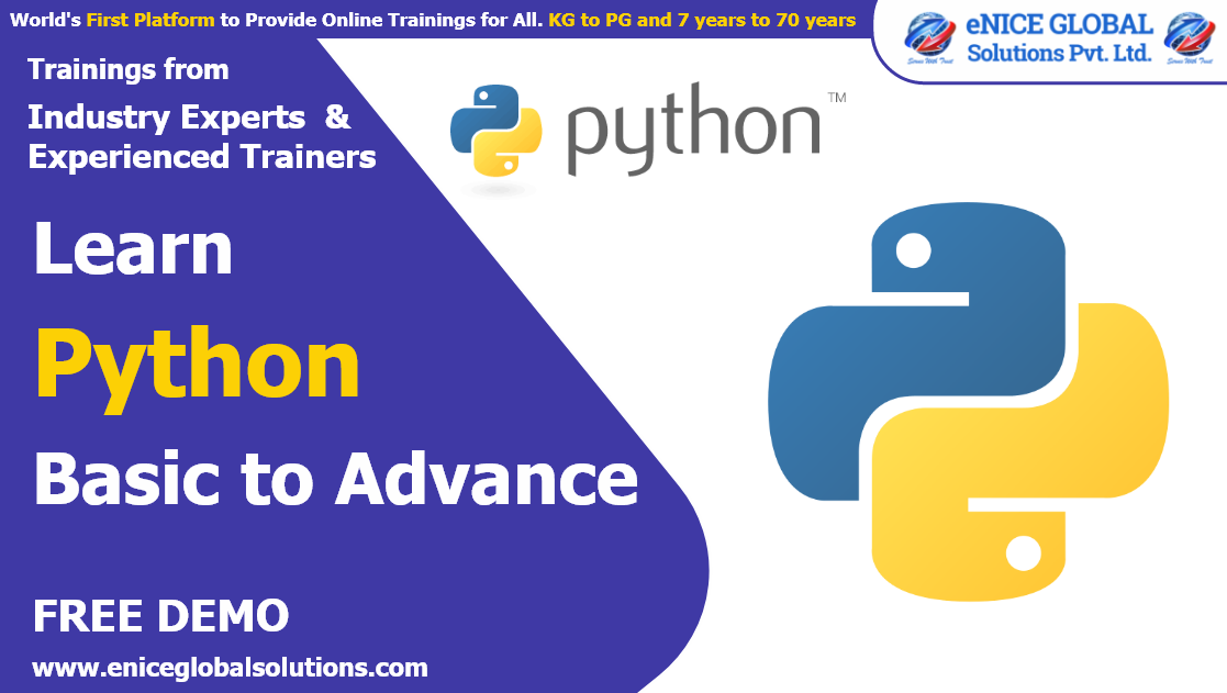 eNICE PYTHON TRAINING Free Demo