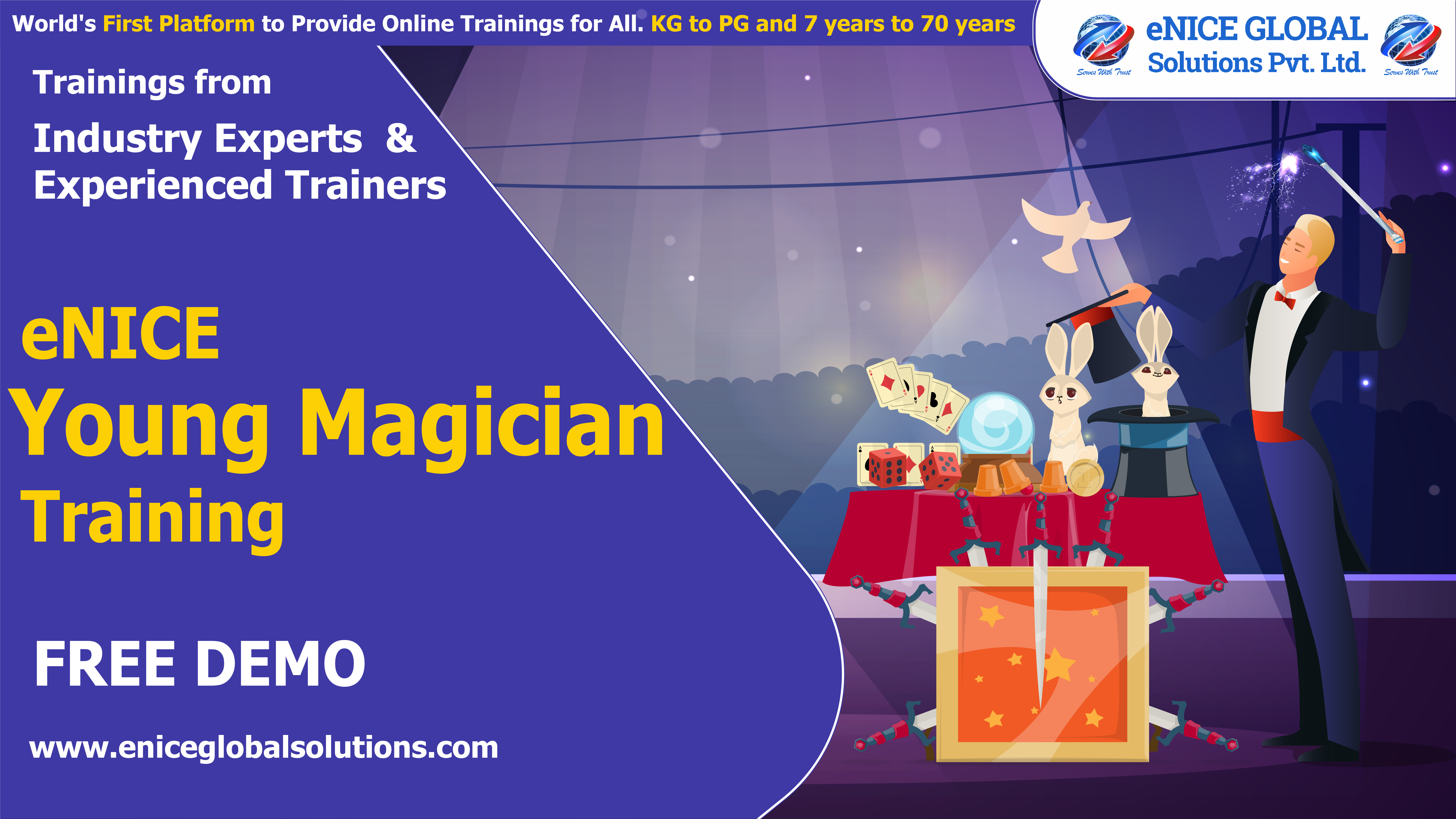 eNice Young Magician  Training