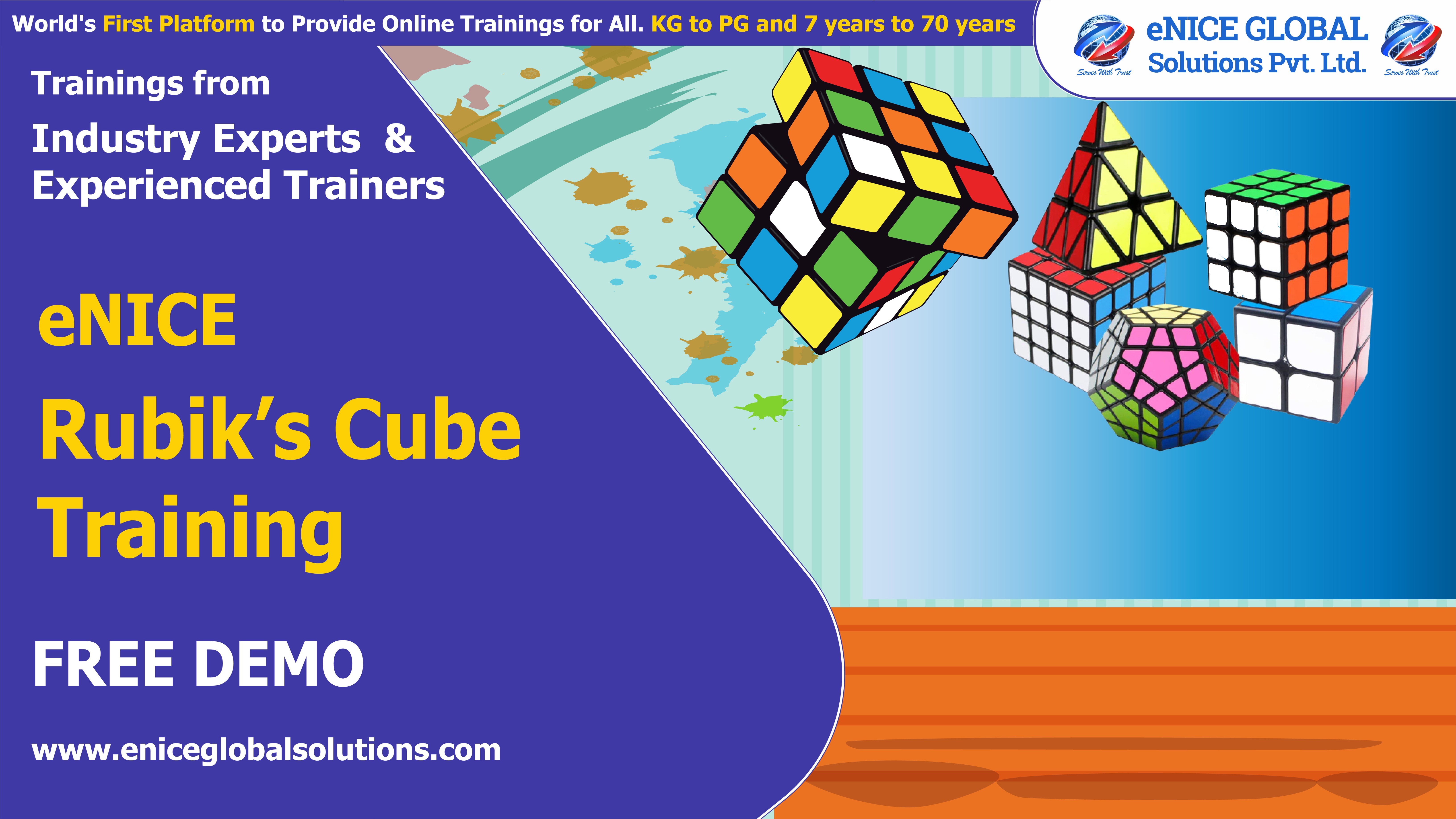 eNice RUBIK'S CUBE TRAINING Free Demo