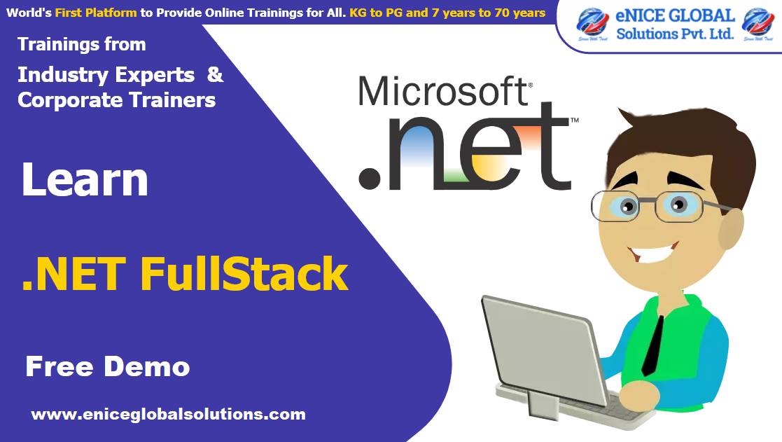 eNICE Dot Net Full Stack Training Free Demo